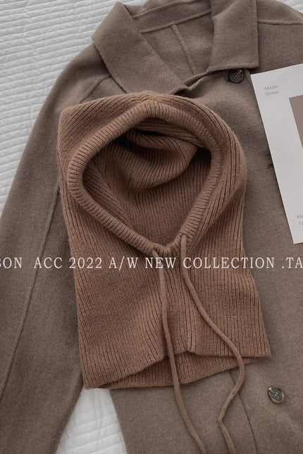 Gebreide bivak capuchon