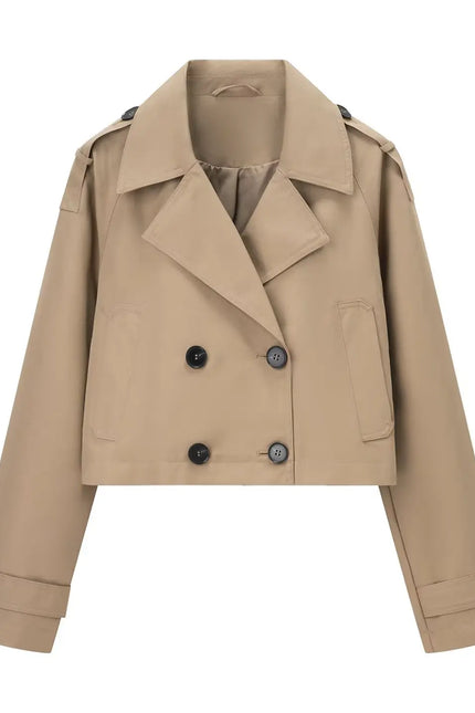 Trenchcoat cropped