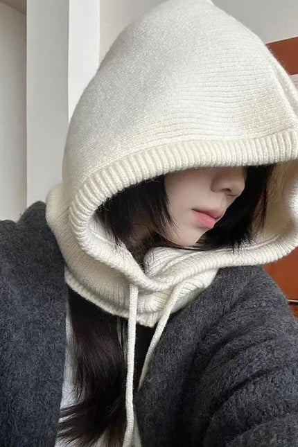 Gebreide bivak capuchon